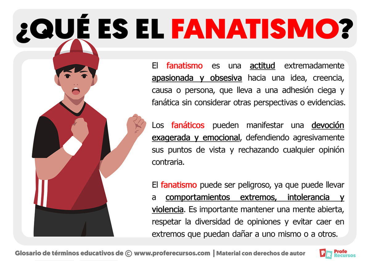 Qu Es El Fanatismo Definici N De Fanatismo