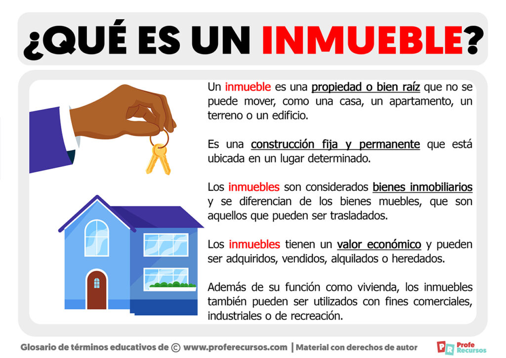 Qu Es Un Inmueble Definici N De Bien Inmueble