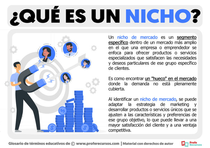 Qué es un Nicho Definición de Nicho de Mercado