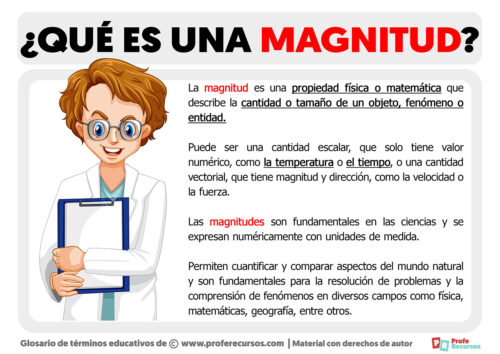 Qué es una Magnitud Definición de Magnitud