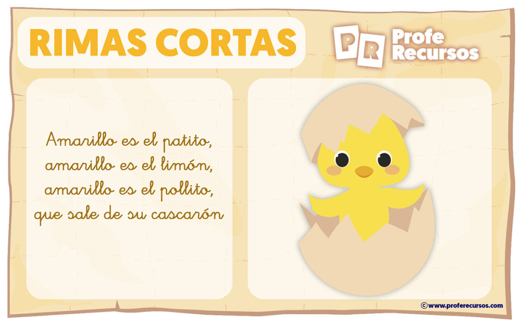 Rimas Cortas Para Ni Os Colecci N De Rimas Con Dibujos Infantiles