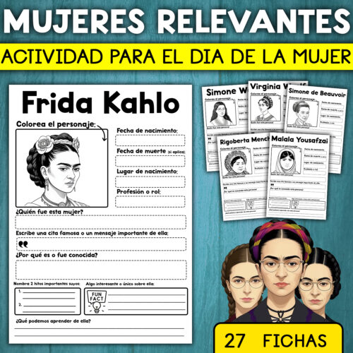 Actividad para el dia de la mujer 1