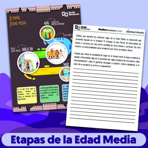 Actividades edad media para niños