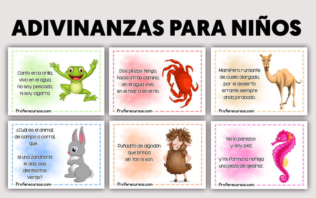 Adivinanzas Para Ni Os Adivinanzas Infantiles Para Ni Os Peque Os