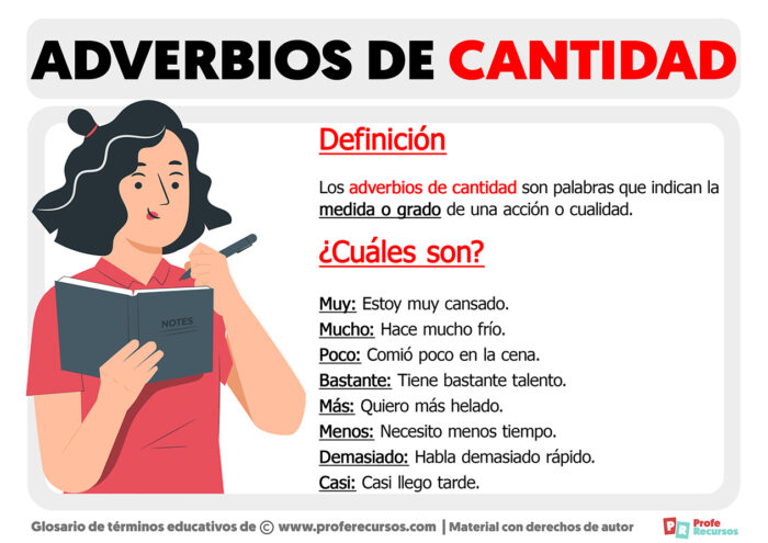 Qué Son Los Adverbios De Cantidad 8715