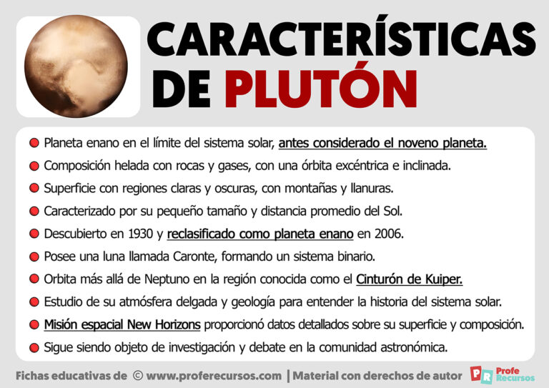 Caracter Sticas De Plut N