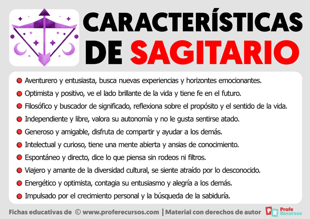 Características De Sagitario