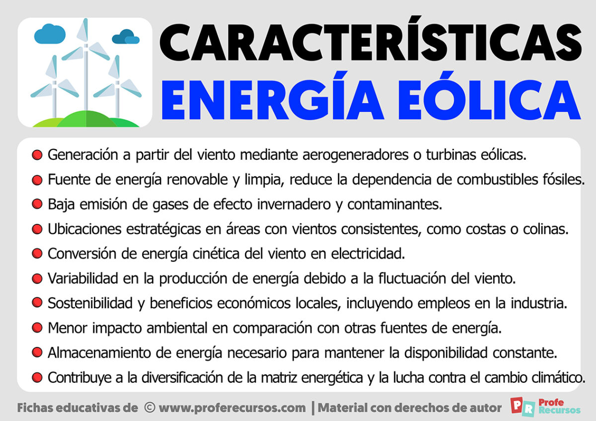 Características De La Energía Eólica