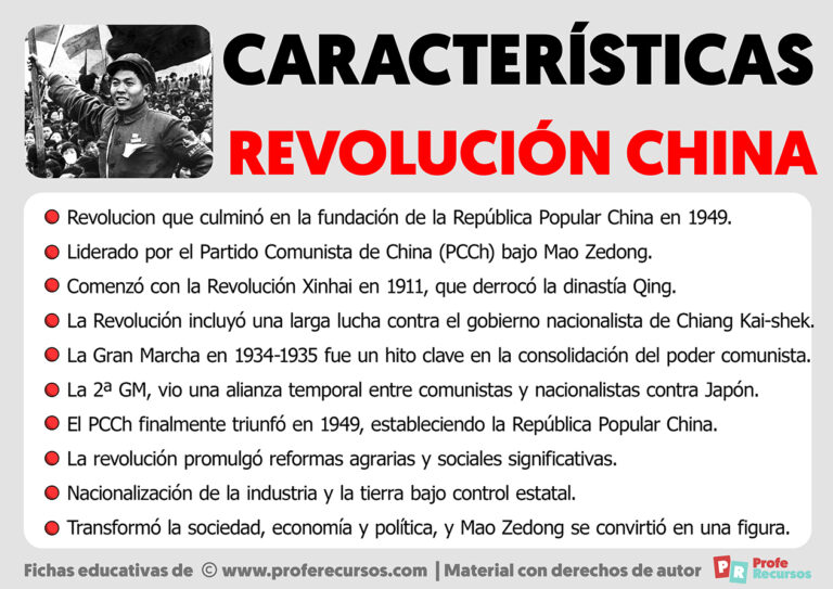 Características De La Revolución China 4711