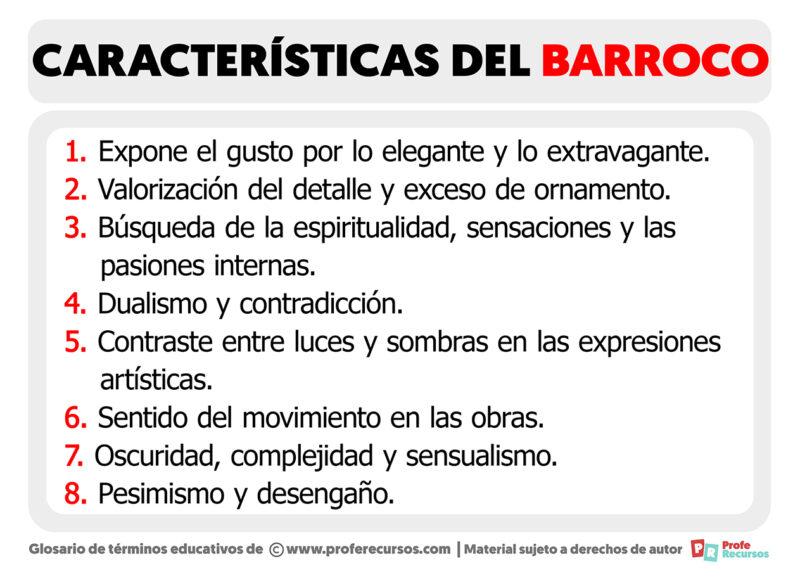 Características Del Barroco 9637