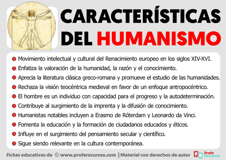 Características Del Humanismo