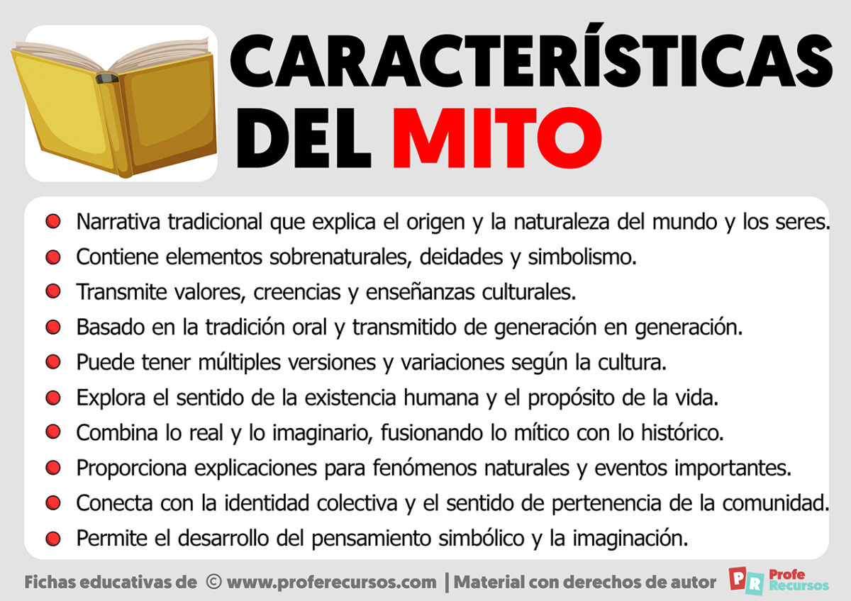 Características Del Mito