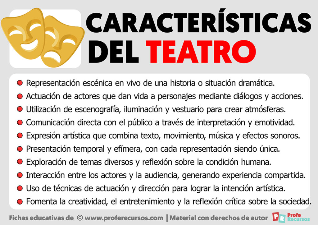 Las Características Del Teatro