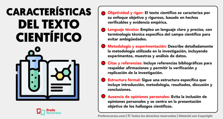 Características Del Texto Científico 4439