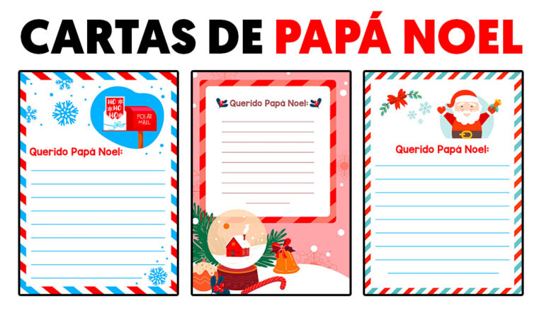 Cartas De Papá Noel Para Imprimir 8326