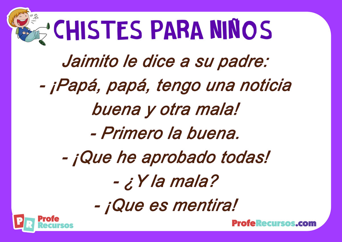 Chistes de jaimito para niños