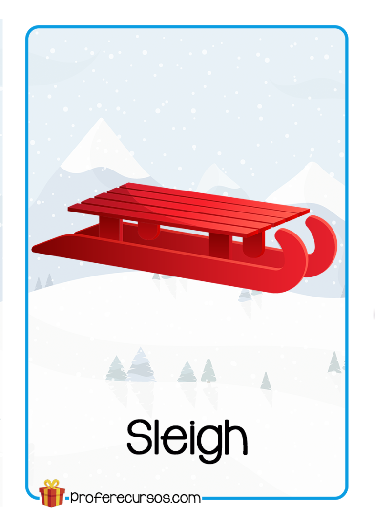 Christmas-Flashcards-Sleigh