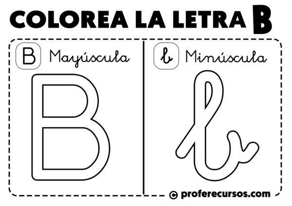 Letras Del Abecedario Para Colorear | Mayúsculas Y Minúsculas