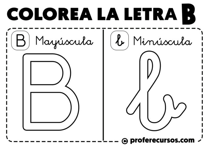 Letras Del Abecedario Para Colorear | Mayúsculas Y Minúsculas