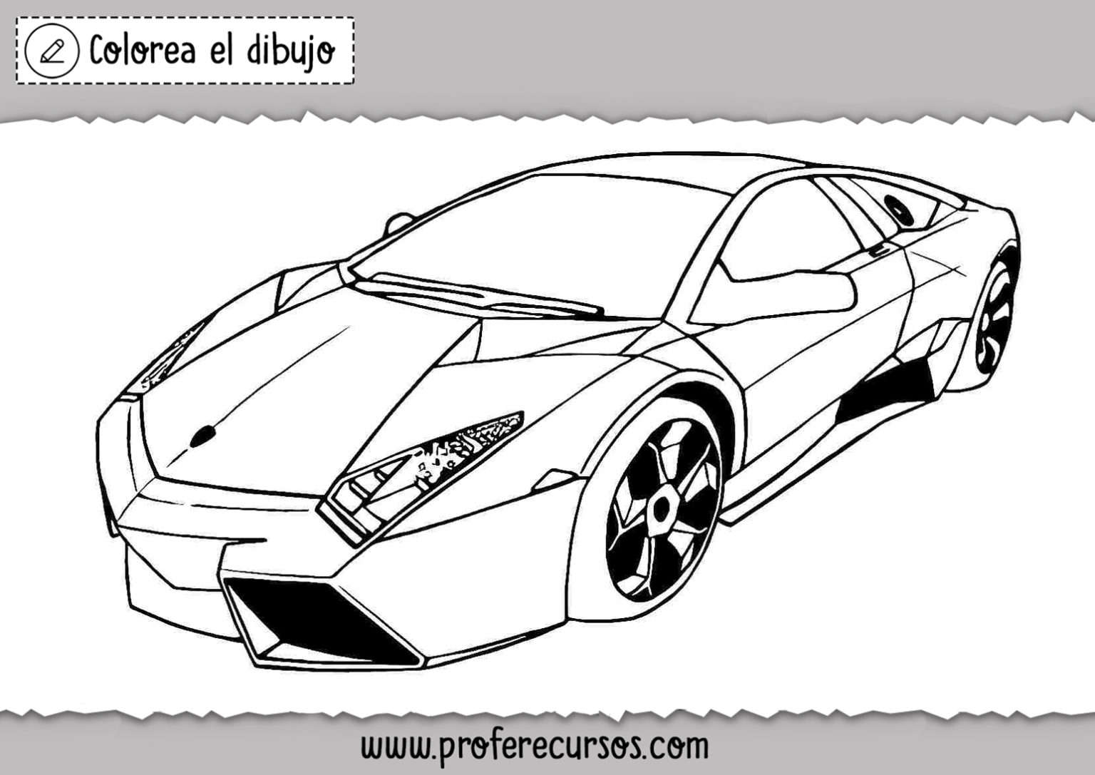 Dibujos De Carros Para Colorear 2222