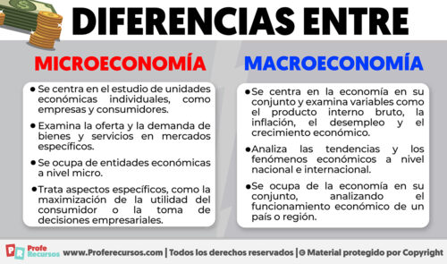 Diferencias Entre Microeconomía Y Macroeconomía