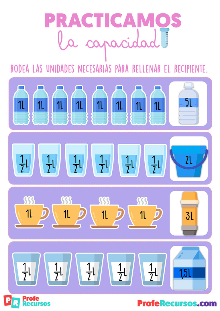 Medidas De Capacidad Ficha Interactiva Actividades De Matematicas Porn Sex Picture 5488