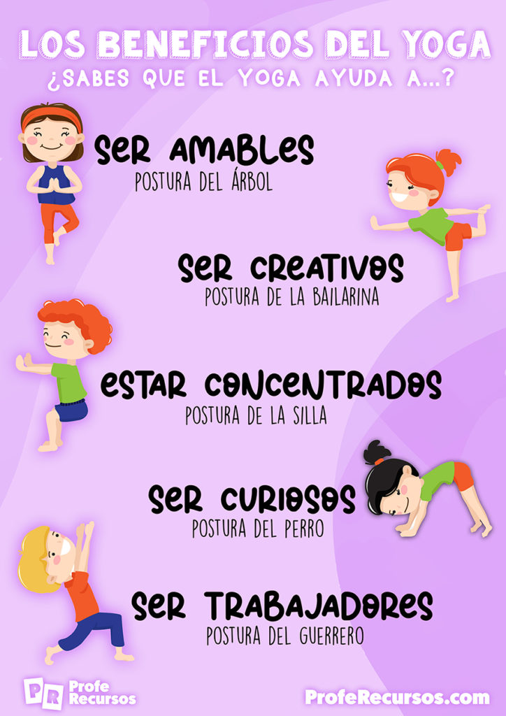 Actividades De YOGA Para NIÑOS (Super Pack De Posturas De Yoga)