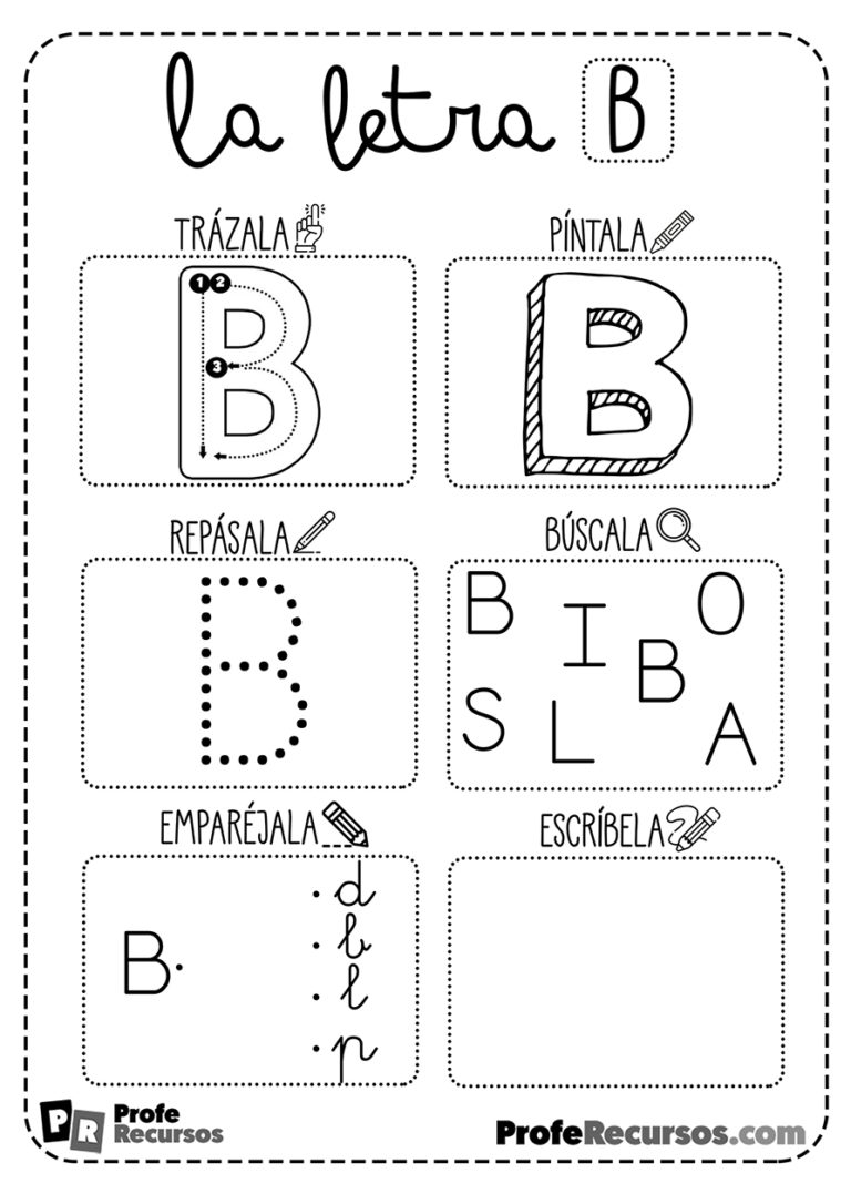 Fichas De Lectoescritura Para Aprender Las Letras Del Abecedario