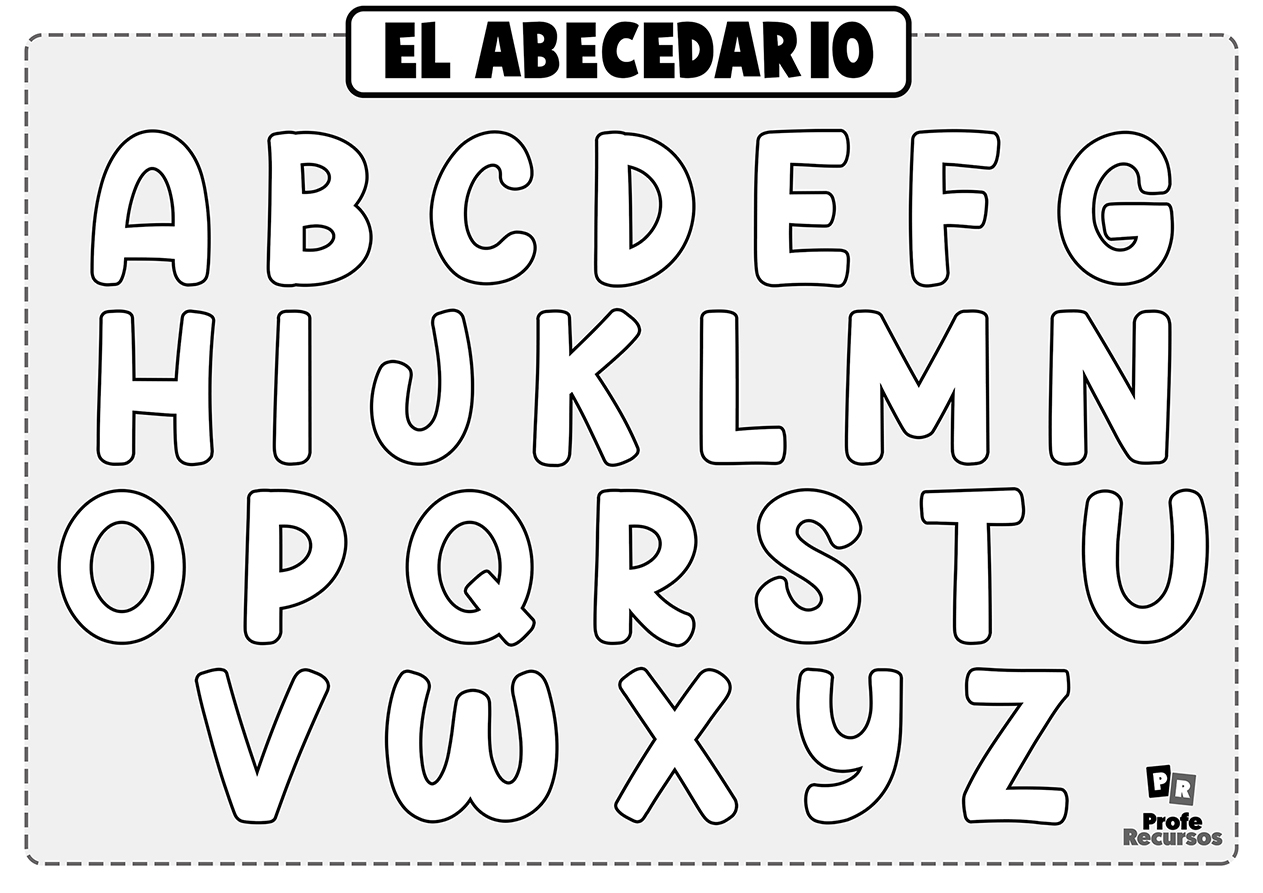 Letras Del Abecedario Infantiles Para Imprimir Y Colorear De La A A Sexiz Pix