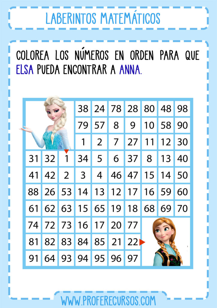 Laberintos-Matematicos-Para-Niños