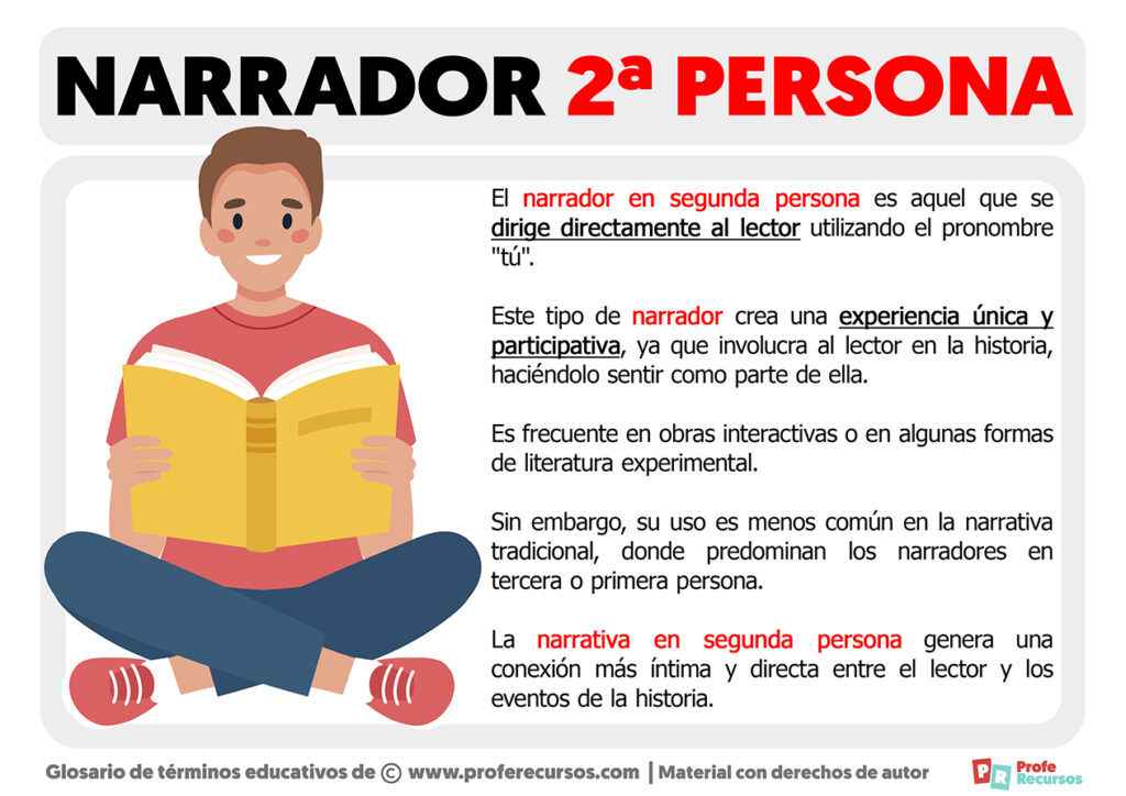 Qu Es El Narrador En Segunda Persona