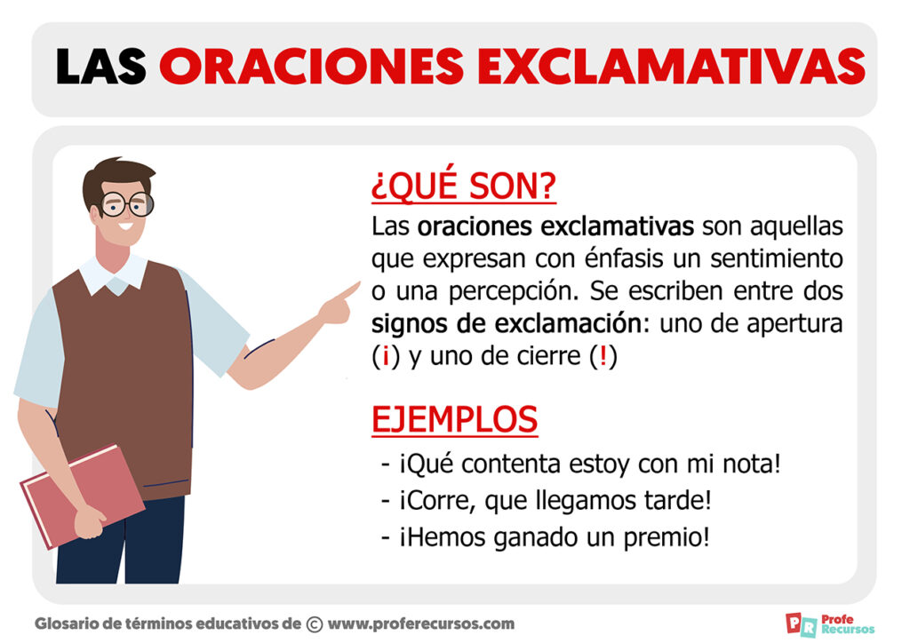 Qué Son Las Oraciones Exclamativas