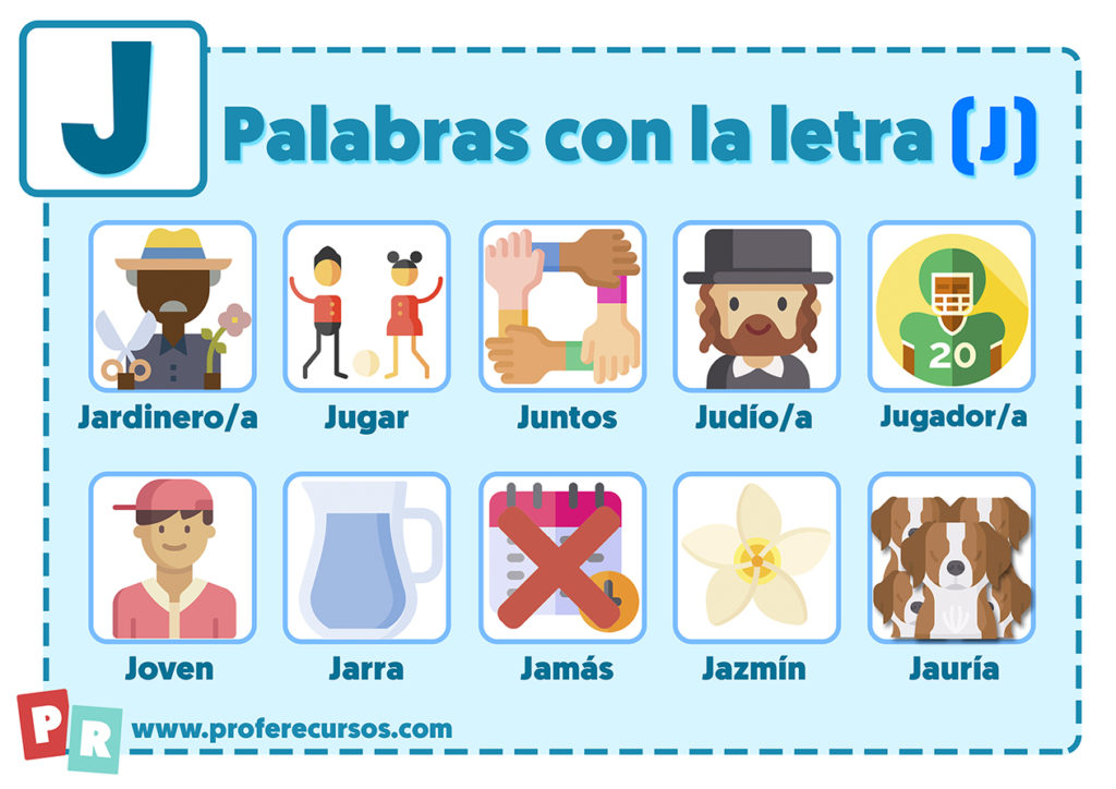 Palabras Con J Actividades De Letras Letra J Letras 