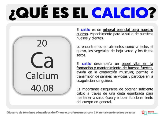 Qué Es El Calcio Definición De Calcio 6435