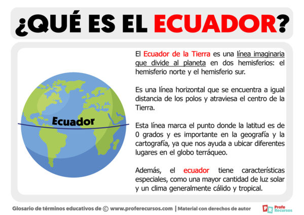 Qué Es El Ecuador 6539