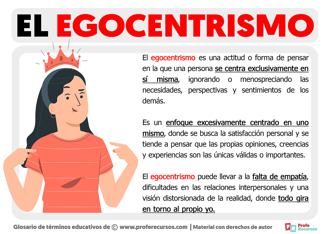 Que es el egocentrismo