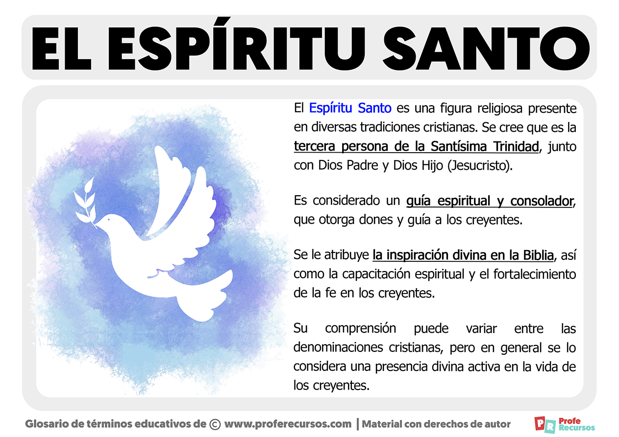 Que es el espiritu santo