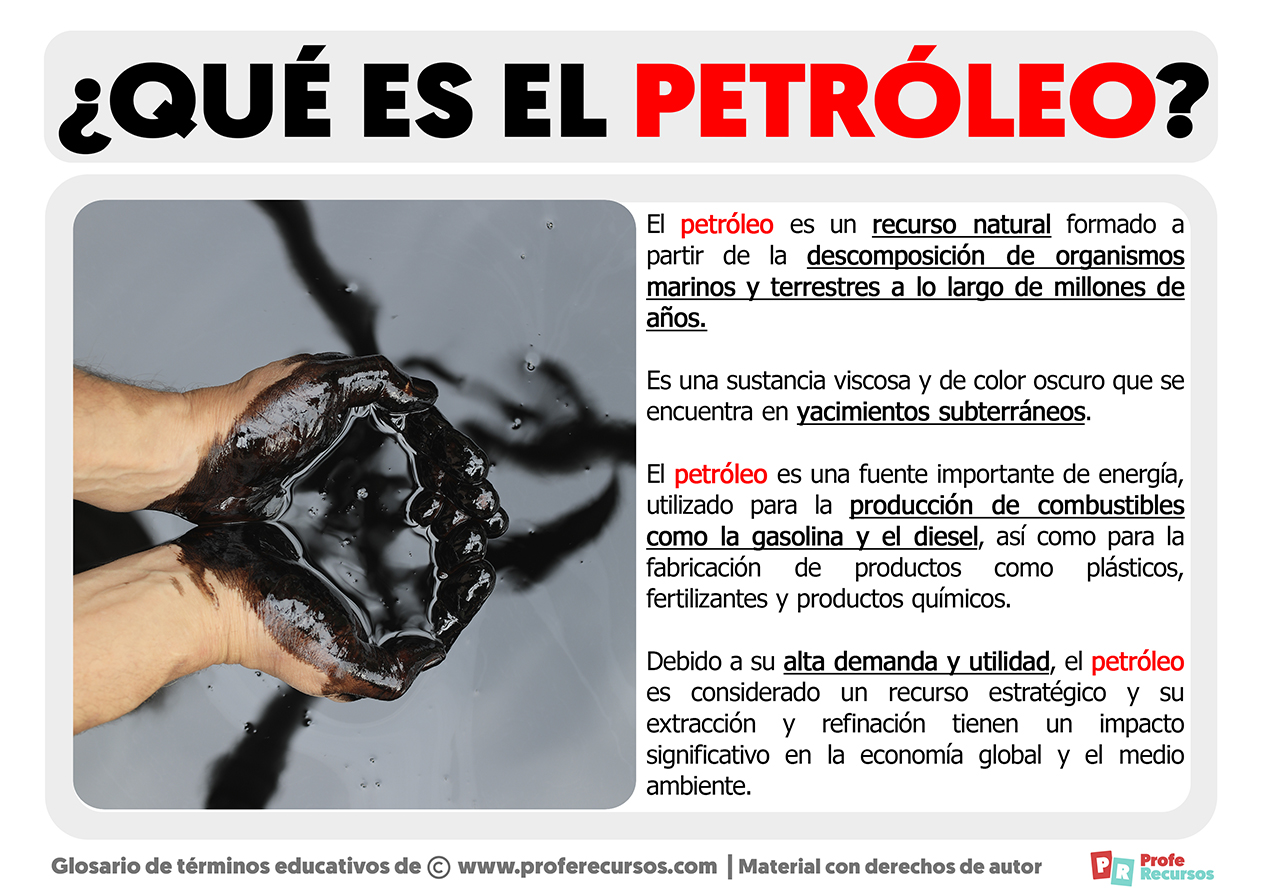 Que es el petroleo