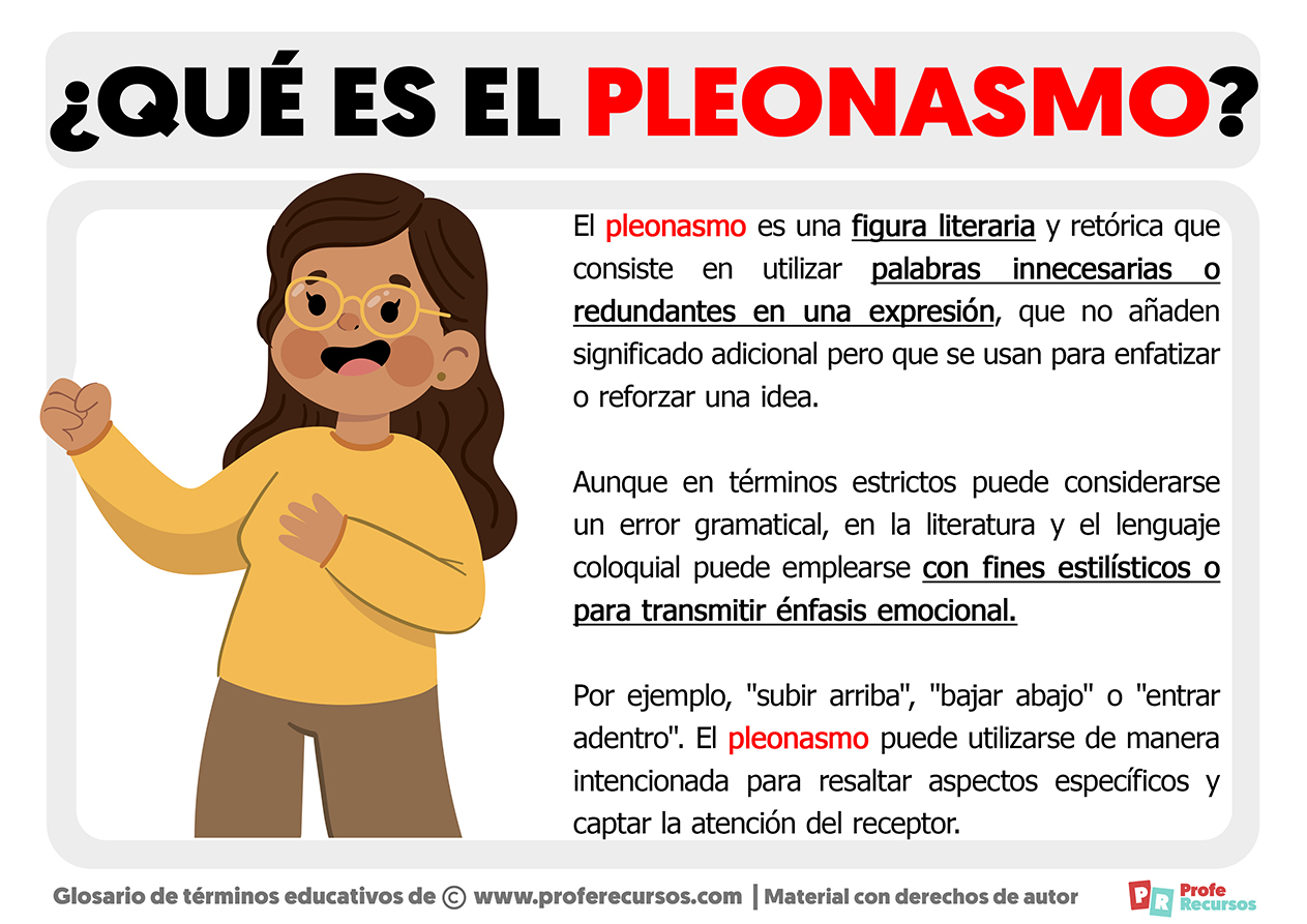 Que es el pleonasmo