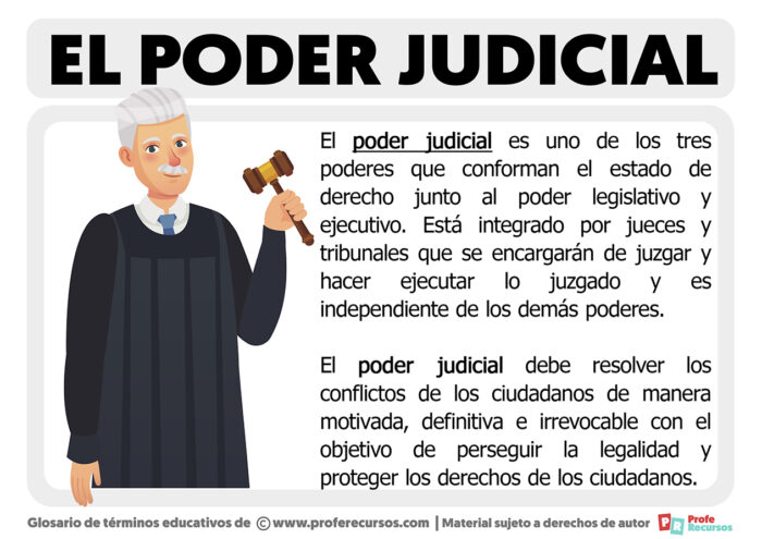 Qué Es El Poder Judicial | Definición