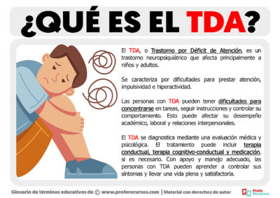 Qué Es El TDA | Definición De TDA