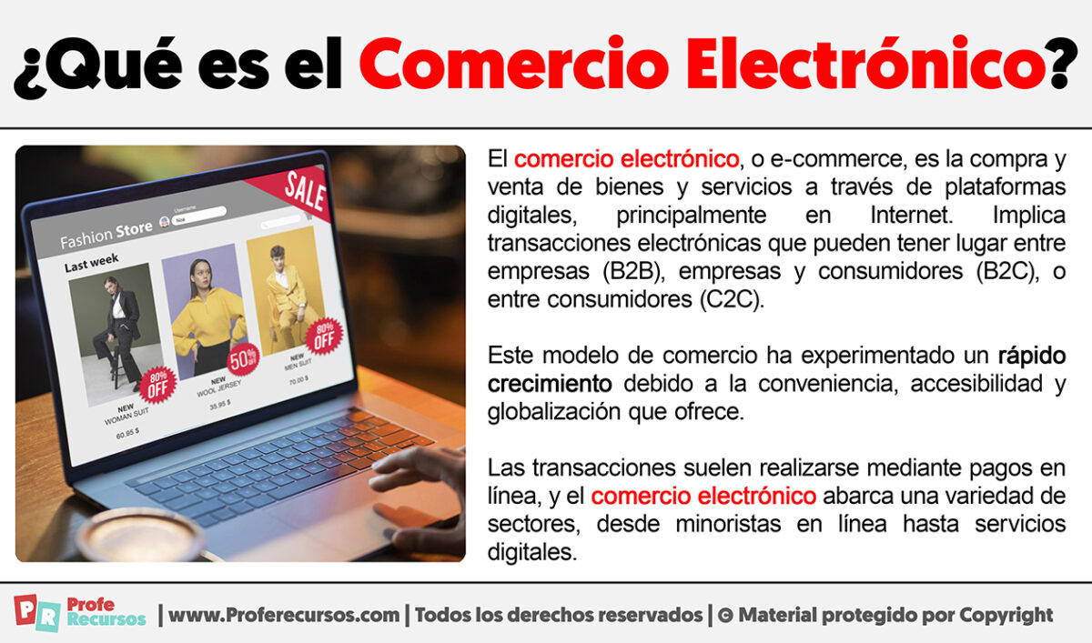 Qué Es El Comercio Electrónico