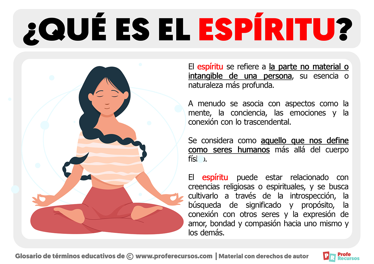 Que es el espiritu