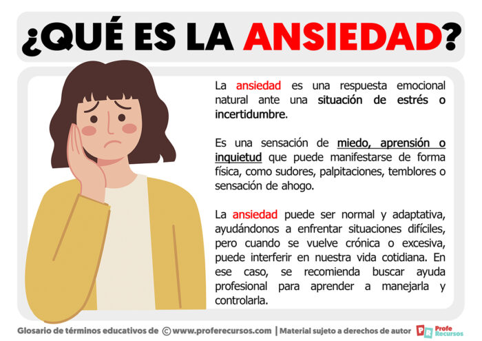 Qué Es La Ansiedad | Definición De Ansiedad