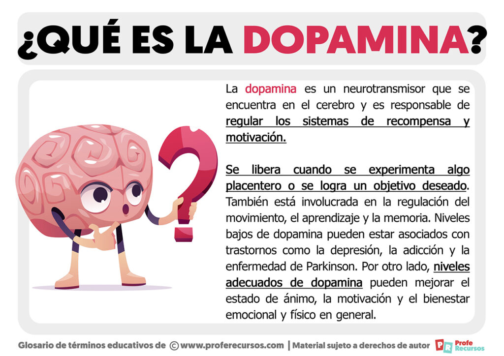 Qué Es La Dopamina Definición De Dopamina 0542