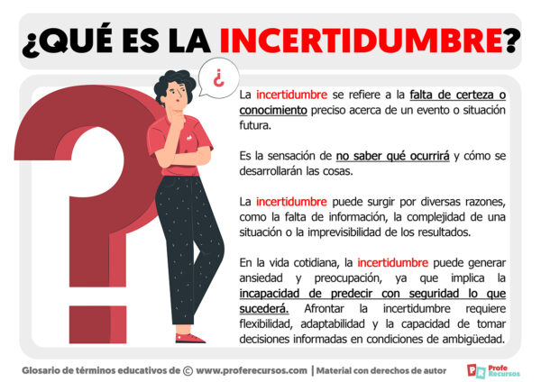 Qué Es La Incertidumbre Definición De Incertidumbre 9148