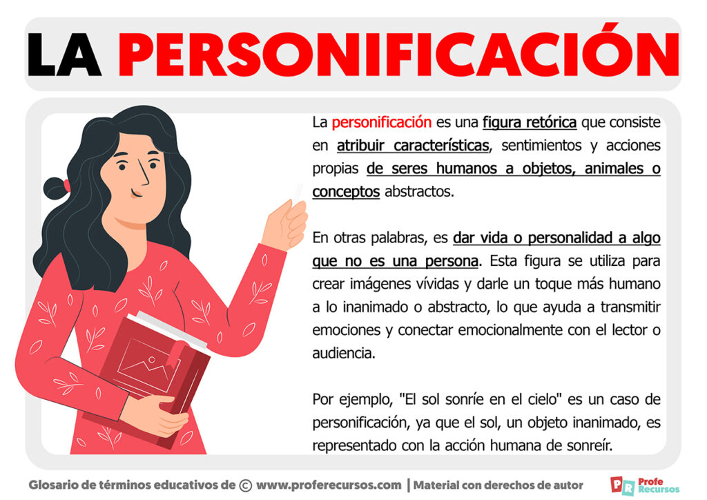 Qué Es La Personificación