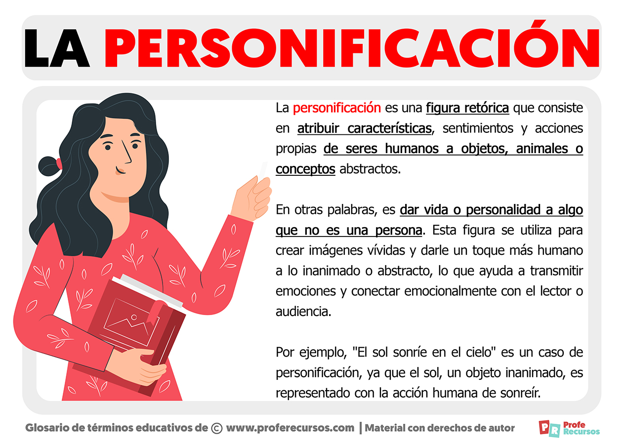 Que es la personificacion