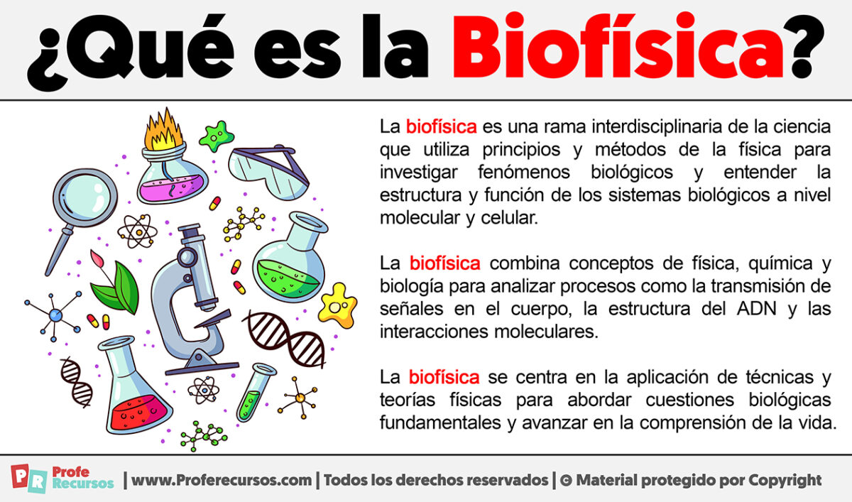 Que es la Biofisica | Definición de Biofísica