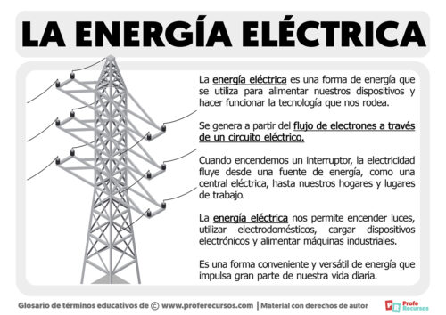 Qué Es La Energía Eléctrica 4801